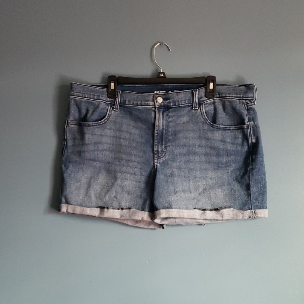 Blue Denim Women's Shorts